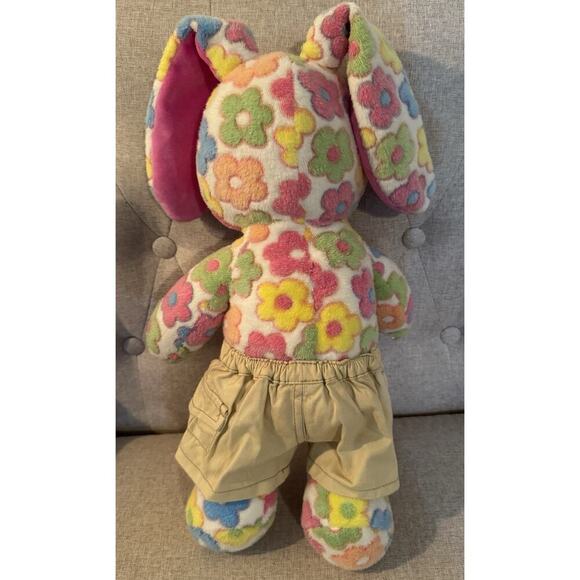 BUILD A BEAR Bunny Rabbit Flowers Plush Retired 25th Anniversary Celebrations - Picture 3 of 5